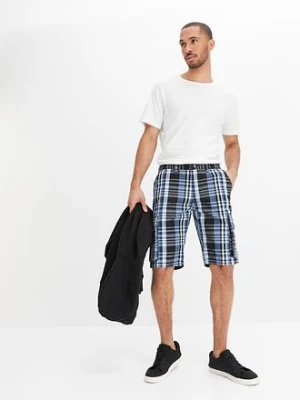 Bermudy bojówki z elastyczną gumką w talii, regular fit bonprix