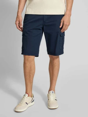 Bermudy cargo o kroju regular fit z wpuszczanymi kieszeniami Bugatti