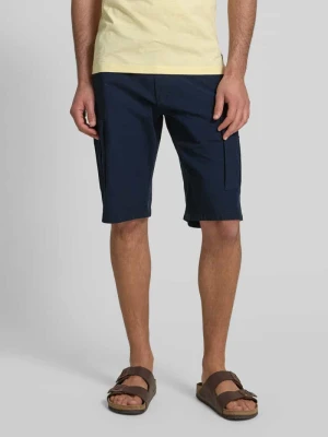 Bermudy cargo o kroju relaxed fit z mieszanki bawełny i elastanu s.Oliver BLACK LABEL