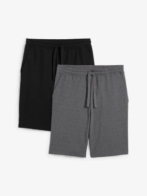 Bermudy dresowe (2 szt.) BonPrix szary