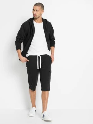 Bermudy dresowe bojówki z czystej bawełny organicznej bonprix