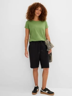 Bermudy dresowe z czystej bawełny bonprix