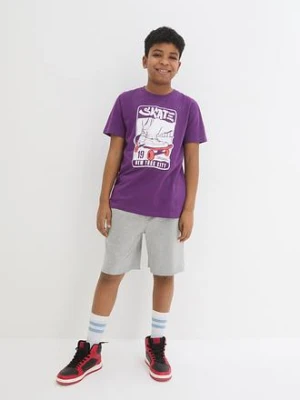 Bermudy dresowe z miękkiej mieszanki bawełny (2 pary) bonprix