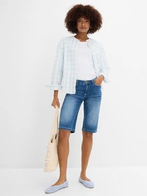 "Bermudy dżinsowe ""komfort-stretch""" bonprix