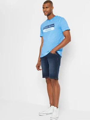 Bermudy dżinsowe ze stretchem, regular fit (2 pary) bonprix