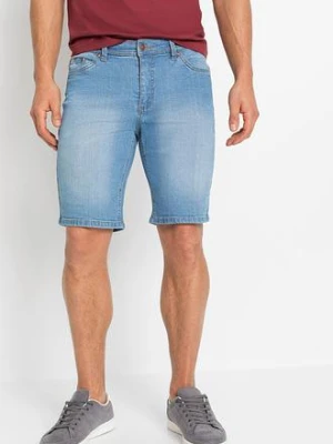 Bermudy dżinsowe ze stretchem, regular fit (2 pary) bonprix