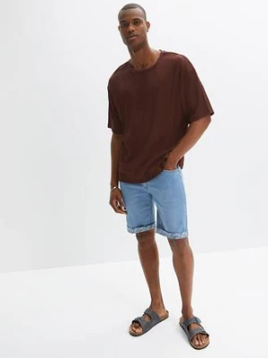 Bermudy dżinsowe ze stretchem Regular Fit bonprix