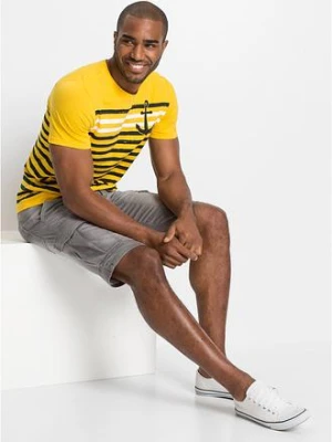 Bermudy dżinsowe ze stretchem, regular fit bonprix