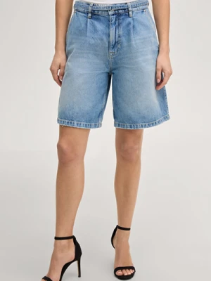 Bermudy jeansowe Eike w kolorze niebieskim denim Joop