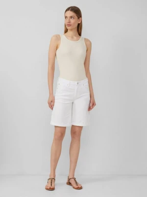 Bermudy jeansowe Karolin / Straight Fit / Mid Rise / Straight Leg s.Oliver
