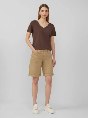 Bermudy jeansowe Karolin / Straight Fit / Mid Rise / Straight Leg s.Oliver