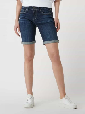 Bermudy jeansowe z dodatkiem streczu model ‘Suki’ Silver Jeans
