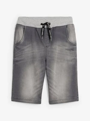 Bermudy jeansowo-dresowe bonprix