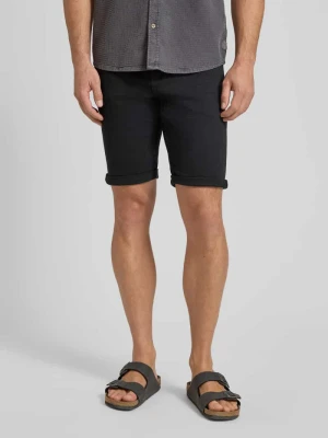 Bermudy jeansy krój regular fit z mieszanka bawełny Tom Tailor