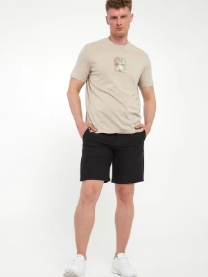 Bermudy męskie z lnem ARMANI EXCHANGE