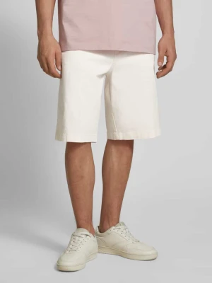 Bermudy o kroju baggy fit z wpuszczanymi kieszeniami model ‘Damo’ Hugo Blue