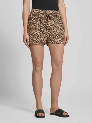 Bermudy o kroju loose fit z czystej wiskozy model 'NOVA' Only