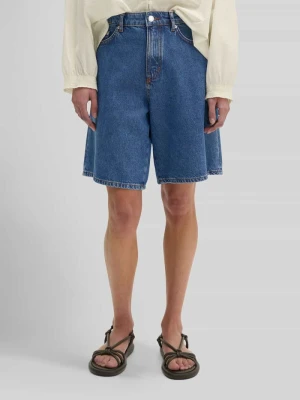 Bermudy o kroju loose fit z mieszanki bawełny Marc O'Polo
