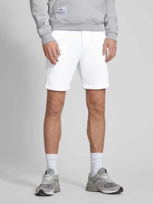 Bermudy o kroju regular fit w jednolitym kolorze model ‘BOWIE’ jack & jones