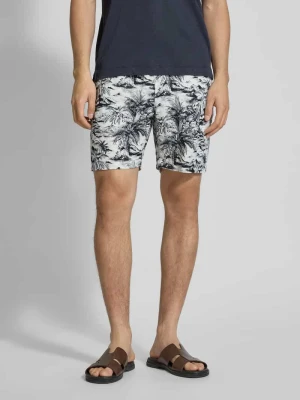 Bermudy o kroju regular fit z czystego lnu model ‘MERCER’ Tommy Hilfiger