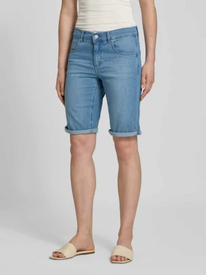 Bermudy o kroju regular fit z denimu z zakładką Angels