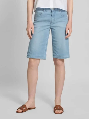 Bermudy o kroju regular fit z denimu z zakładką Angels