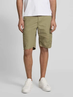 Bermudy o kroju regular fit z kieszeniami cargo camel active