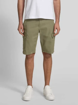 Bermudy o kroju regular fit z kieszeniami cargo camel active