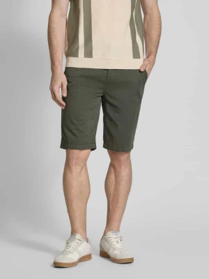 Bermudy o kroju regular fit z kieszeniami z tyłu Lerros
