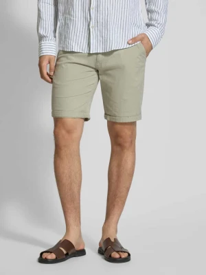 Bermudy o kroju regular fit z kieszeniami z tyłu model ‘NEBRASKA’ Redefined Rebel