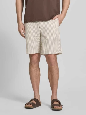 Bermudy o kroju regular fit z mieszanki bawełny model 'KARL' Selected Homme