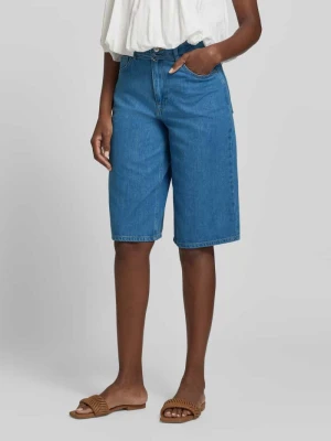 Bermudy o kroju regular fit z mieszanki bawełny organicznej model 'TENNA' Selected Femme