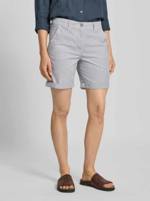 Bermudy o kroju regular fit z mieszanki bawełny Tom Tailor