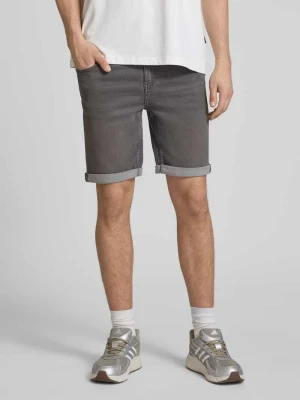 Bermudy o kroju regular fit z mieszanki bawełny z dodatkiem wiskozy model 'PLY' Only & Sons