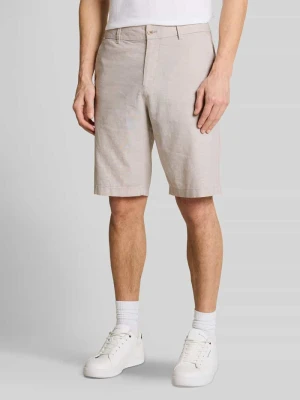 Bermudy o kroju regular fit z mieszanki lnu i bawełny Tom Tailor Denim