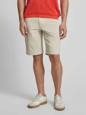 Bermudy o kroju regular fit z mieszanki twillu i bawełny model ‘RESO JOGGER’ Marc O'Polo