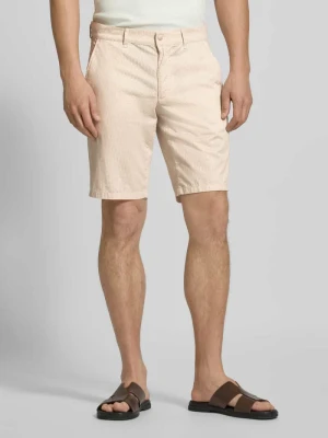 Bermudy o kroju regular fit z wpuszczanymi kieszeniami model ‘BOZEN’ BRAX