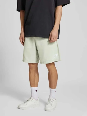 Bermudy o kroju regular fit z wyhaftowanym logo Champion