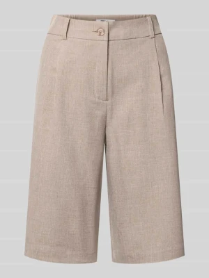 Bermudy o kroju regular fit z zakładką w pasie model 'LINDA' Only