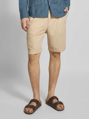 Bermudy o kroju relaxed fit z czystej bawełny Marc O'Polo