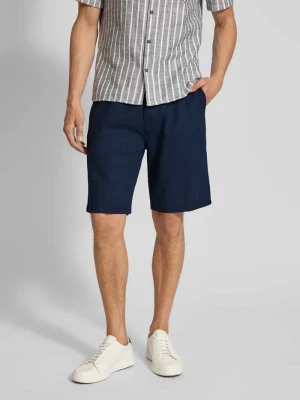 Bermudy o kroju relaxed fit z elastycznym pasem s.Oliver RED LABEL