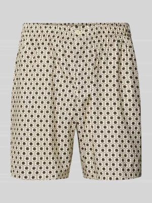 Bermudy o kroju relaxed fit z mieszanki bawełny i wiskozy Lacoste