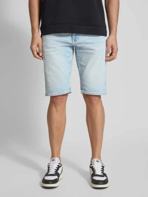 Bermudy o kroju slim fit z mieszanki bawełny model ‘PIERS’ Tom Tailor Denim