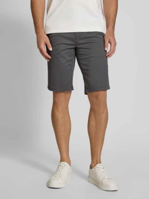Bermudy o kroju slim fit z mieszanki bawełny Tom Tailor