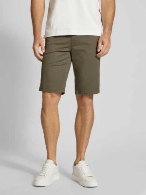 Bermudy o kroju slim fit z mieszanki bawełny Tom Tailor