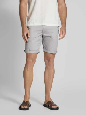 Bermudy o kroju slim fit z paskiem MCNEAL