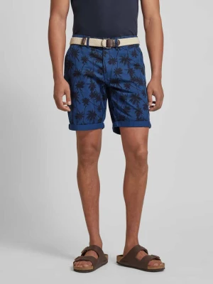 Zdjęcie produktu Bermudy o kroju slim fit z paskiem model ‘LUCA’ MCNEAL