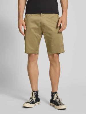 Bermudy o kroju slim fit z wpuszczanymi kieszeniami model ‘Bronson’ G-Star Raw