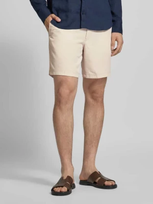 Bermudy o kroju tapered z mieszanki lyocellu model ‘SANDREW-5’ Boss Orange