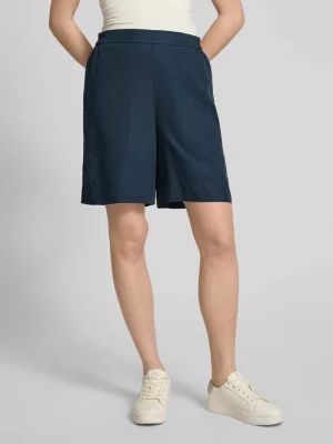 Bermudy o kroju wide fit z elastycznym pasem Marc O'Polo